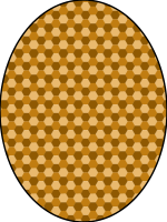 pattern honeycomb beige